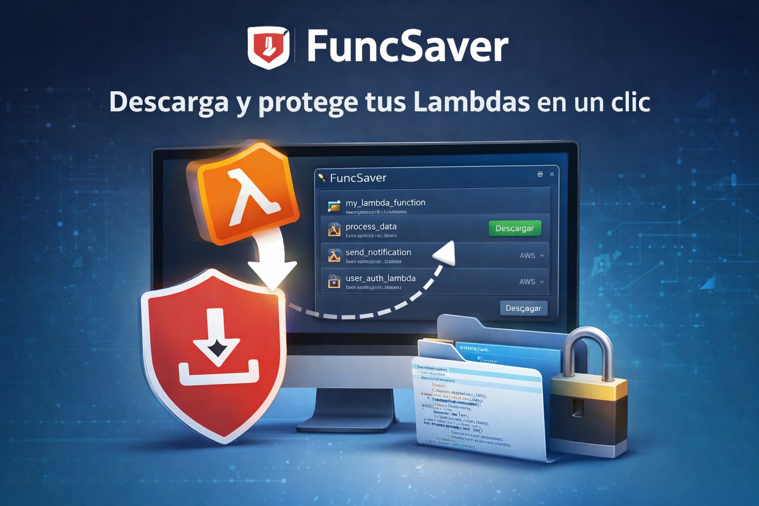 FuncSaver - vista previa